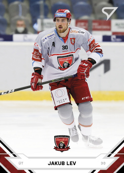 Jakub Lev Hradec Kralove Tipsport ELH 2021/22 SportZoo 1. serie #85